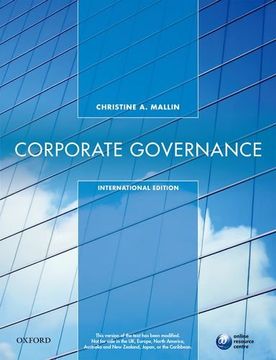 Libro Corporate Governance 5th Edition International Edition (en Inglés ...