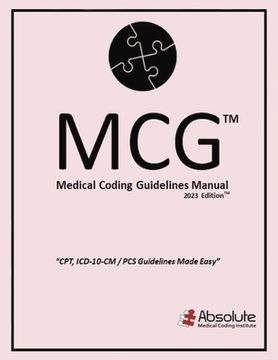 portada Medical Coding Guidelines Manual (McG): 2023 Edition Volume 6 (in English)