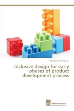 portada Inclusive design for early phases of product development process