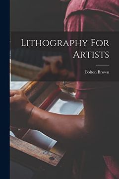 portada Lithography for Artists (en Inglés)