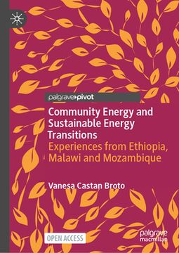 portada Community Energy and Sustainable Energy Transitions: Experiences from Ethiopia, Malawi and Mozambique (en Inglés)