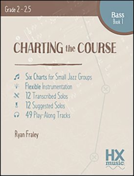 portada Charting the Course, Bass Book 1 (en Inglés)