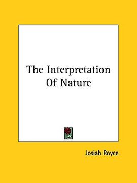 portada the interpretation of nature (en Inglés)