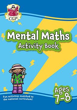 portada New Mental Maths Activity Book for Ages 7-8 (Year 3) (Cgp ks2 Activity Books and Cards) (en Inglés)