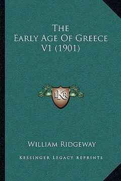 portada the early age of greece v1 (1901) (in English)
