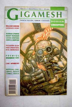 portada Gigamesh: ciencia ficción, terror y fantasía, número 3