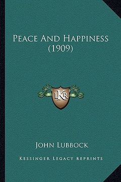 portada peace and happiness (1909) (en Inglés)