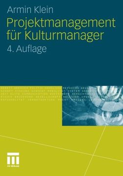 portada Projektmanagement für Kulturmanager (in German)