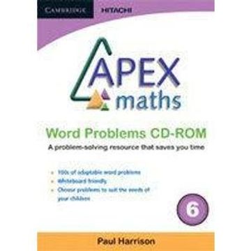 portada Apex Maths Word Problems Cd-Rom 6 (en Inglés)