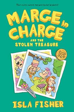 portada Marge in Charge and the Stolen Treasure (en Inglés)