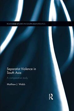 portada Separatist Violence in South Asia: A Comparative Study (en Inglés)