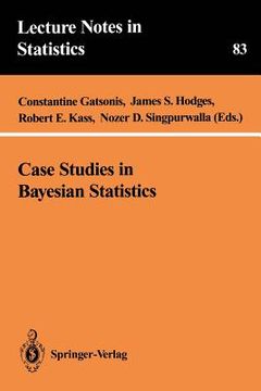 portada case studies in bayesian statistics (en Inglés)