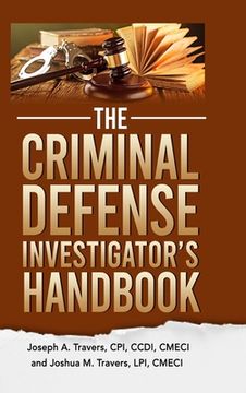 portada The Criminal Defense Investigator's Handbook (en Inglés)