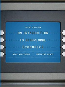 portada An Introduction to Behavioral Economics (en Inglés)