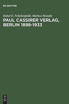 portada Paul Cassirer Verlag, Berlin 18981933 