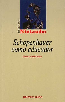 portada Schopenhauer Como Educador