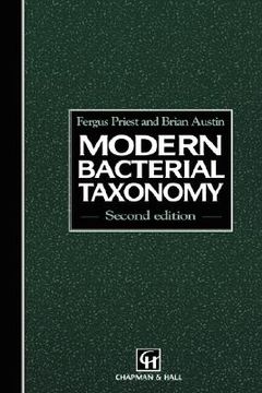 portada modern bacterial taxonomy (en Inglés)