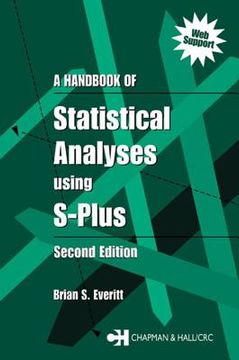 portada A Handbook of Statistical Analyses Using S-Plus (en Inglés)