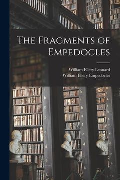 portada The Fragments of Empedocles (en Inglés)