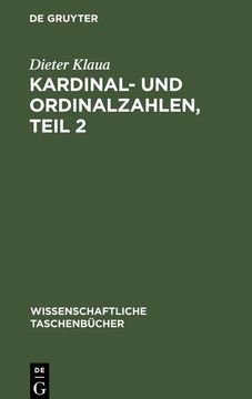 portada Kardinal- und Ordinalzahlen, Teil 2 (en Alemán)
