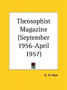 portada theosophist magazine september 1956-april 1957 (en Inglés)
