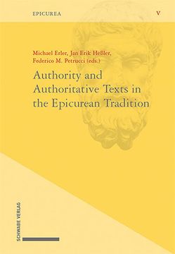 portada Authority and Authoritative Texts in the Epicurean Tradition (en Inglés)