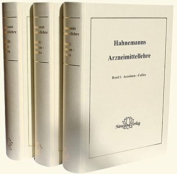 portada Hahnemanns Arzneimittellehre, 3 Bde. (en Alemán)