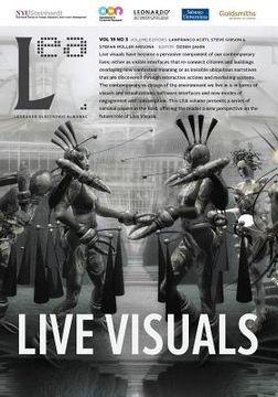 portada Live Visuals: Leonardo Electronic Almanac, Vol. 19, No. 3 (en Inglés)