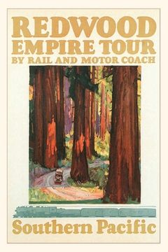 portada Vintage Journal the Redwood Empire Travel Poster (in English)