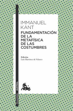 portada Fundamentación de la Metafísica de las Costumbres (in Spanish)