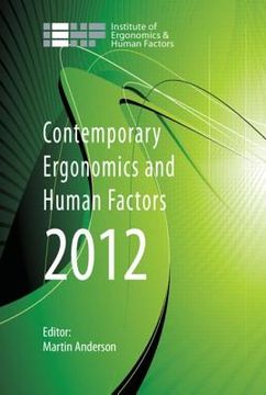 portada contemporary ergonomics and human factors 2012