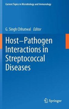 portada host-pathogen interactions in streptococcal diseases (en Inglés)