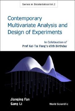portada Contemporary Multivariate Analysis and Design of Experiments: In Celebration of Prof Kai-Tai Fang's 65th Birthday (in English)