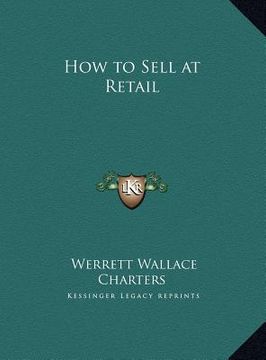 portada how to sell at retail