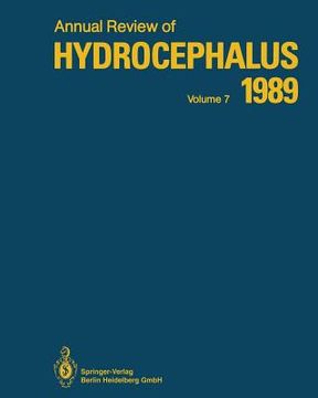 portada Annual Review of Hydrocephalus: Volume 7 1989 (in English)