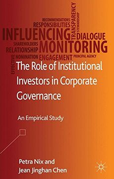 portada The Role of Institutional Investors in Corporate Governance: An Empirical Study (in English)