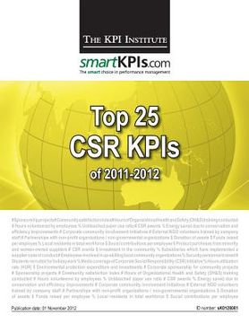 portada Top 25 CSR KPIs of 2011-2012 (en Inglés)