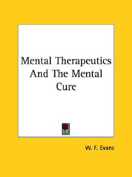 portada mental therapeutics and the mental cure (en Inglés)