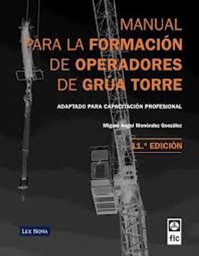 portada Manual Para la Formación de Operadores de Grúa Torre.
