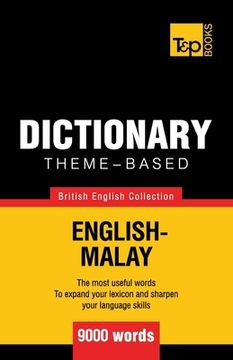 portada Theme-based dictionary British English-Malay - 9000 words (en Inglés)