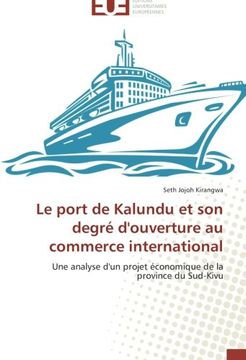 portada Le Port de Kalundu Et Son Degre D'Ouverture Au Commerce International
