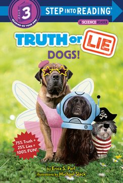 portada Truth or Lie: Dogs! (Step Into Reading) (in English)