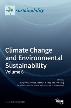 portada Climate Change and Environmental Sustainability: Volume 6 (en Inglés)
