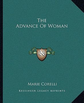 portada the advance of woman (en Inglés)