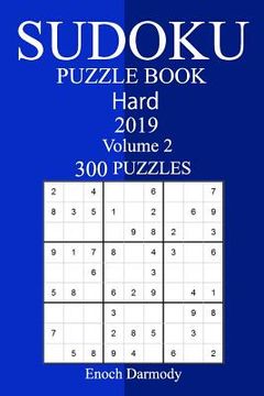 portada 300 Hard Sudoku Puzzle Book 2019 (in English)