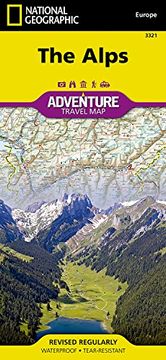 portada Alps (National Geographic Adventure Map) (en Inglés)