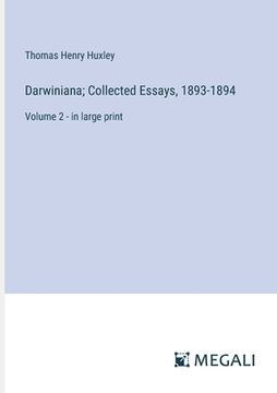 portada Darwiniana; Collected Essays, 1893-1894: Volume 2 - in large print