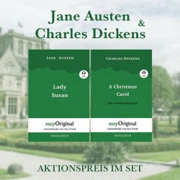 portada Jane Austen & Charles Dickens Hardcover (Bücher + 2 mp3 Audio-Cds) - Lesemethode von Ilya Frank