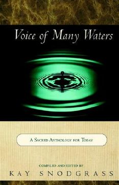 portada voice of many waters: a sacred anthology for today (in English)