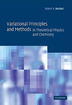 portada Variational Principles and Methods in Theoretical Physics and Chemistry (en Inglés)